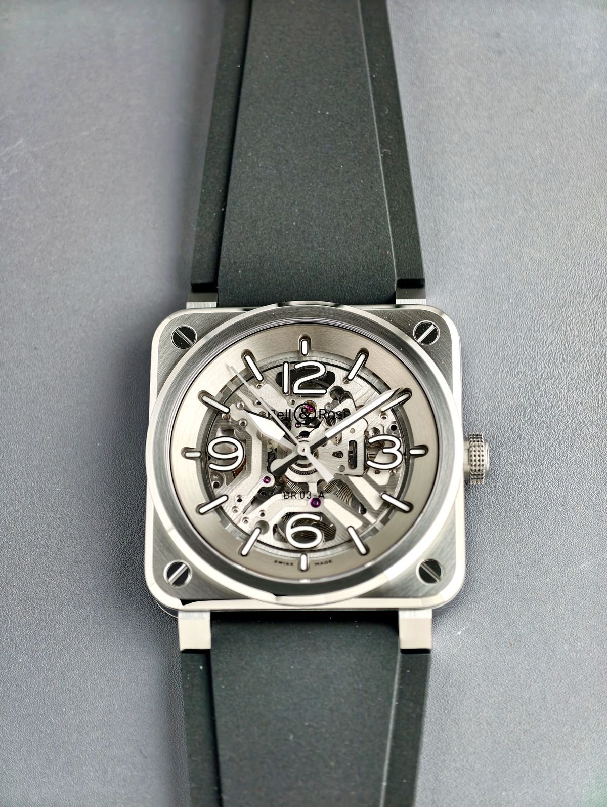Bell & Ross Square Skeleton Watch