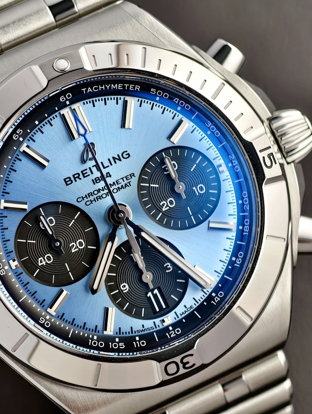Breitling Chronomat Ice Blue Chronograph
