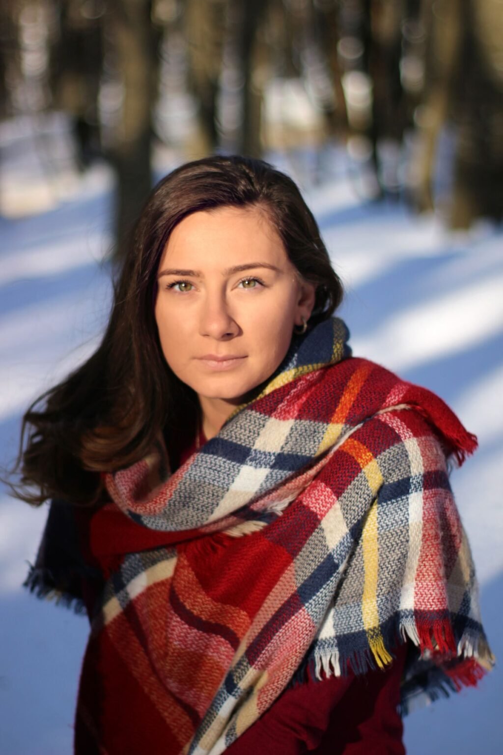 Burberry Check Cashmere Scarf