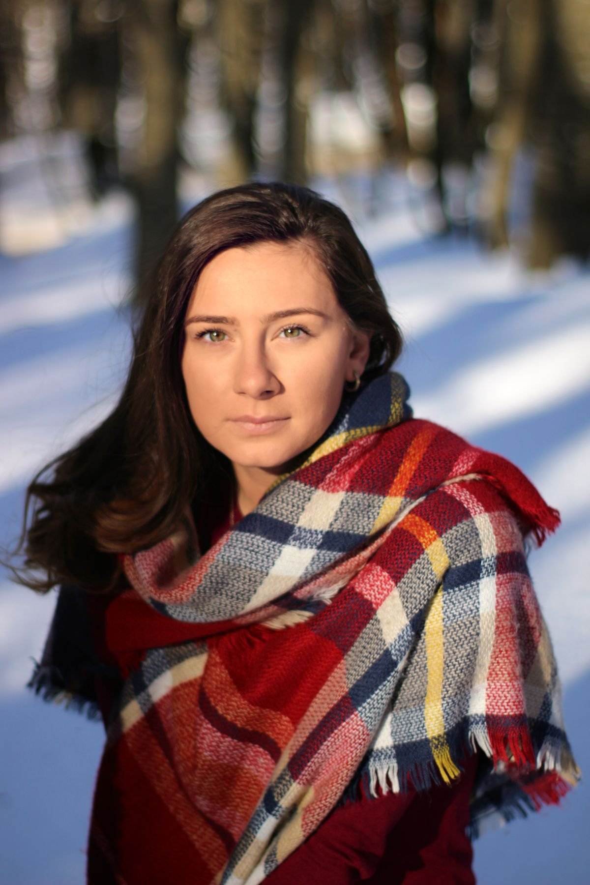 Burberry Check Cashmere Scarf