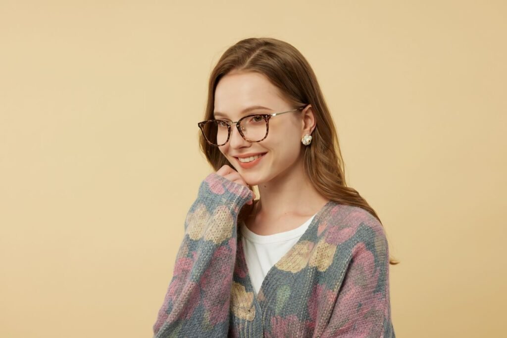 Fendi Pastel Floral Knit Cardigan