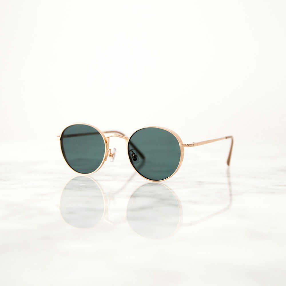 Chanel Round Metal Sunglasses