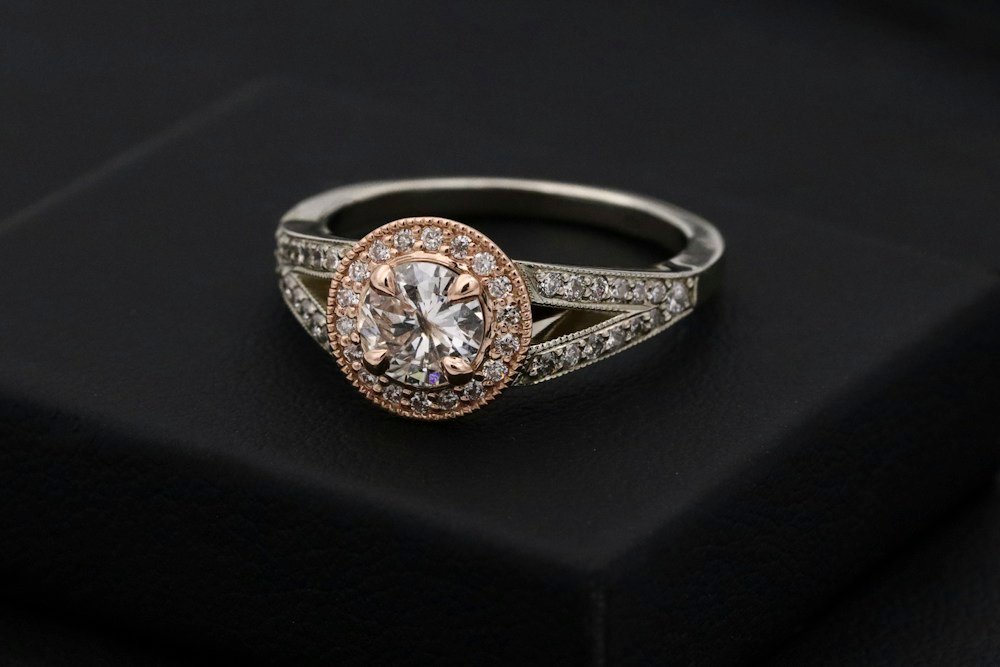 Tiffany Halo Diamond Ring