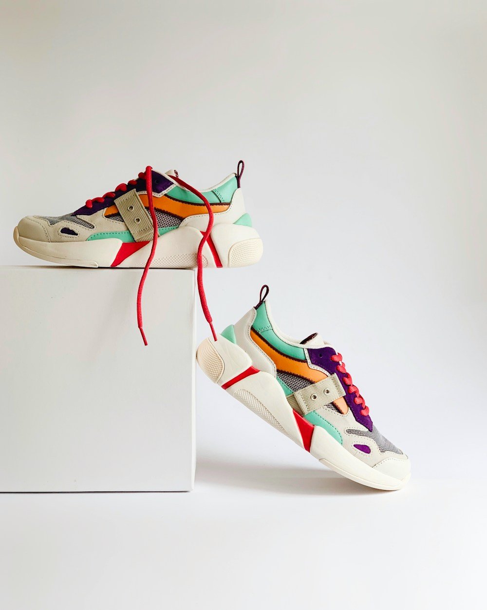 Balenciaga Multicolor Runner Sneakers