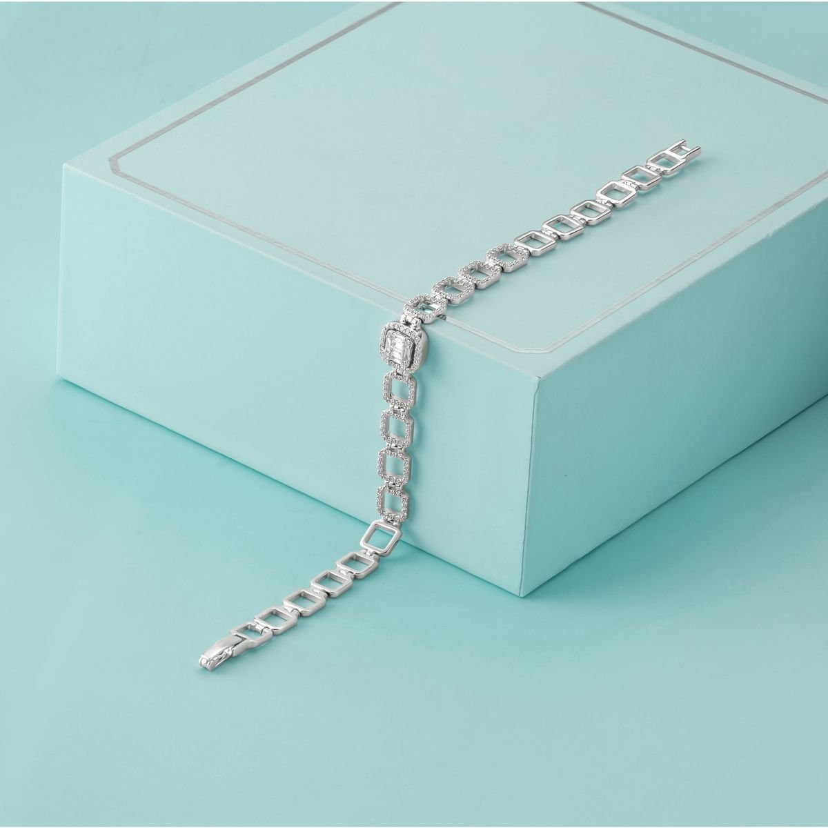 Tiffany Sterling Silver Link Bracelet